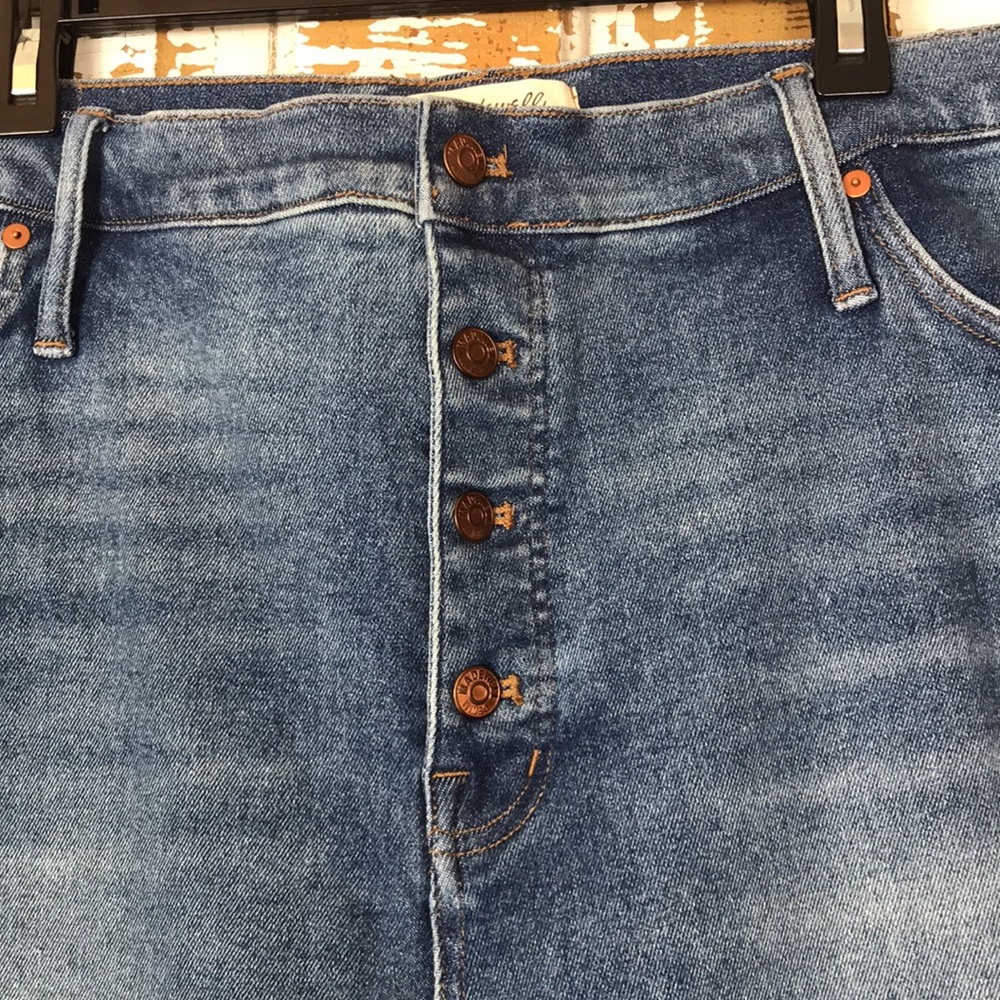 🍄 Madewell 10”High-Rise Skinny Cordova Jeans - Picture 7 of 12